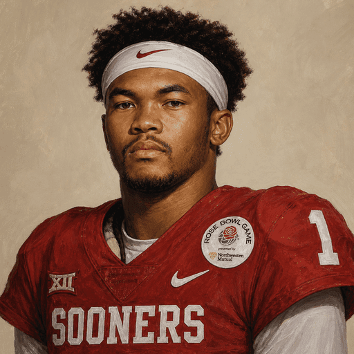 Artistic portrait of Kyler Murray