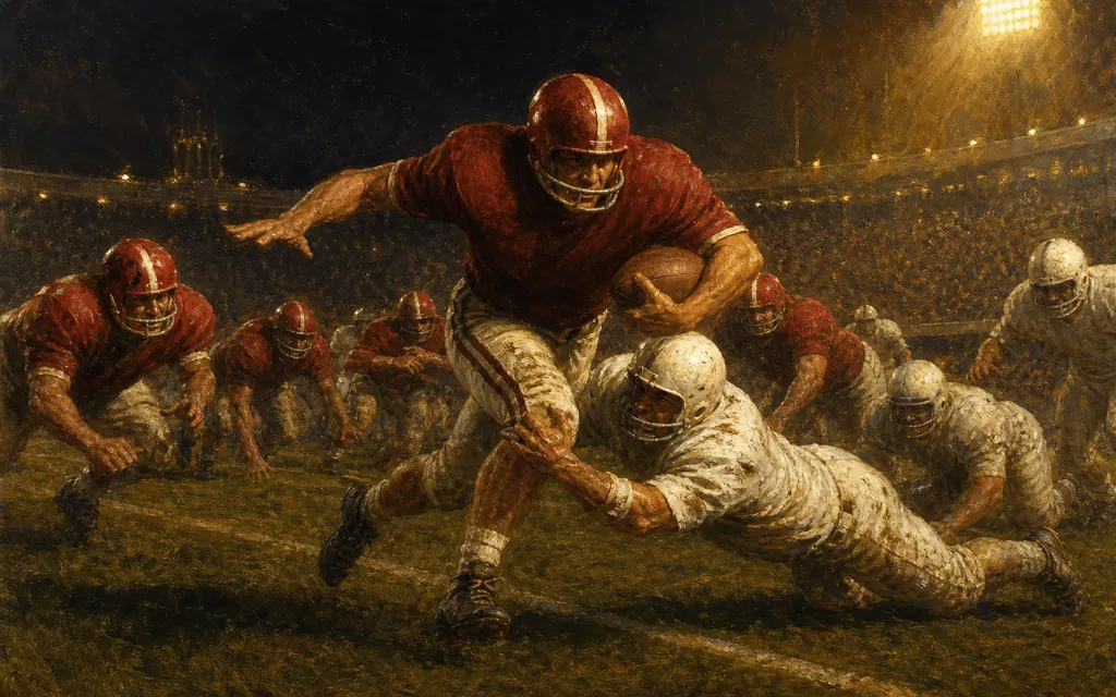 Illustrated moment from Sugar Bowl Domination