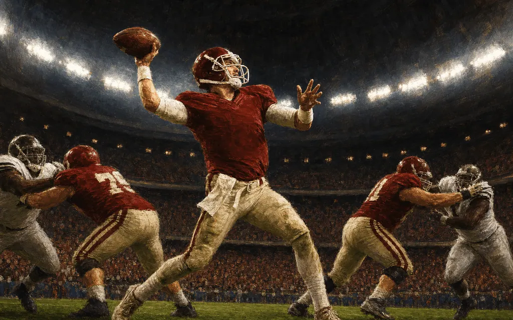 Illustrated moment from Sugar Bowl Stunner