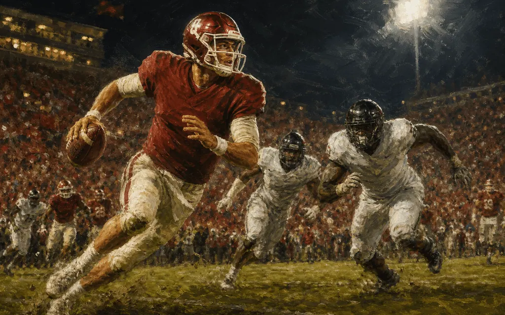 Illustrated moment from Mountaineer Shootout